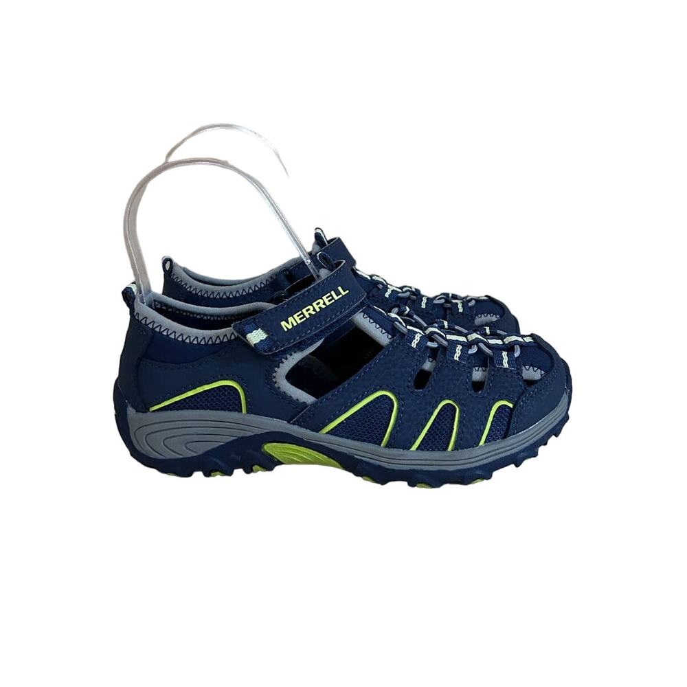 Merrell - Hydro Hiker - Sandals - Blue/Green - Kids Little Unisex - 1M - MC54859